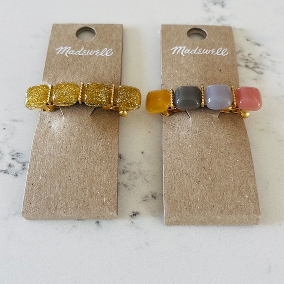 Madewell Chunky Acetate Hair Clip. - Picture 13 of 15